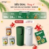 Máy làm sữa hạt mini SnapBee SK-205VN - Nhỏ gọn, Đa năng, Không gây ồn - Dung tích 300ml - 5 chế độ nấu