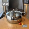 Nồi quả táo Oyatton inox 18/10 O527 20cm - O557 24cm - O558 26cm