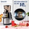 Máy Ép Chậm Kalite KL-599 phiên bản 2022 sản xuất tại Thái Lan, công suất 400w, dung tích 400ml, hoạt động liên tục 30 phút, bảo hành chính hãng 10 năm.