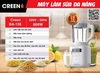 Máy làm sữa hạt CREEN BA-138, máy xay nấu sữa hạt đa năng thay thế 8 loại dụng cụ trong bếp