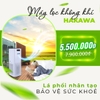 MÁY LỌC KHÔNG KHÍ HAKAWA HK – K3 DIỆN TÍCH 60M2, CHÍNH HÃNG BẢO HÀNH 2 NĂM