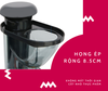 Máy Ép Trái Cây slowjuicer Mishio MK60 công nghệ ép lạnh