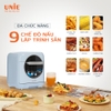 Nồi chiên hơi nước UNIE STEAM COLOR chiên hấp 2 trong 1 giúp món ăn hấp ngon hơn
