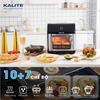 Nồi Chiên Không Dầu Kalite KL-1200, Dung Tích 12L, 10+7  Chế Độ Nấu, Bảo Hành 24 Tháng