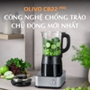 Máy Xay Nấu Cao Cấp OLIVO CB22 PRO - Độ Ồn Thấp - Chống Trào Tuyệt Đối - Vệ Sinh Bằng Nhiệt Cao - Thương Hiệu Mỹ