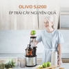 Máy Ép Chậm OLIVO SJ200 Đa Năng - Ép Kiệt Bã 98% - Tốc Độ Chậm 39 vòng/phút - Dễ Vệ Sinh - Thương Hiệu Mỹ