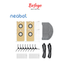 Bộ phụ kiện robot hút bụi lau nhà Neabot N2 - Neabot N2 Lite - Neabot Nomo Q11 - chổi chính, chổi cạnh, túi rác, khăn