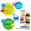 Fitobimbi Ferrro C bổ sung sắt, kẽm, vitamin C