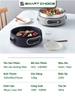 Bếp lẩu nướng Smartchoice 2in1 tiện dụng đa năng