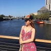CHUỖI NGỌC TRAI THÔ PHỐI TRẮNG HỒNG TÍM