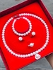 Bộ Chuỗi Trang Sức Ngọc Trai Sang Trọng