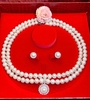 Bộ chuỗi ngọc trai trắng sang trọng