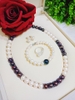 Bộ Ngọc Trai Trắng Sang Trọng Thanh Lịch