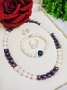 Bộ Ngọc Trai Trắng Sang Trọng Thanh Lịch