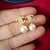 Hoa Tai Ngọc Trai Chanel Sang Trọng