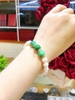 Lắc Tay Ngọc Trai Trắng Phối Cẩm Thạch Thanh Lịch