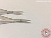 Kéo Cắt Hình Mắt Đầu Thẳng/Cong-Trắng