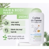 Gel gội và tắm cho bé Corine de Farme Hair & Body Wash 250ml/500ml