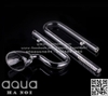 Đầu out thủy tinh trong suốt - miệng phễu loe - gắn máy lọc nước hồ cá thủy sinh - Phi 12 mm - Có cục hít cố định