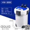 Máy lọc SunSun HW 3000 - Tích hợp đèn UV - Lọc thùng ngoài làm sạch nước hồ cá cảnh thủy sinh