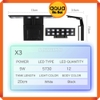 Đèn LED kẹp X3 cho hồ thủy sinh cá cảnh để bàn nhỏ mini - 5W