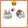 Nắp ấp ARTEMIA- Dụng cụ ấp nở ARTEMIA - nắp bình CO2 tự chế 2 đầu, có ren vặn