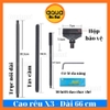 Dao cạo rêu QANVEE - Lưỡi xoay 180 độ  - vệ sinh thành hồ cá cảnh thủy sinh