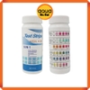 Bộ test kiểm tra chất lượng nước 6 in 1 : TCL - CL2 - PH - KH - TDS - Cyanuric Acid  (Hộp 50 que) - Chuyên dùng Thủy sinh, Bể bơi, Spa