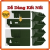 Chậu nhựa vườn treo tường dọc - Có móc cài, lỗ bắt vít - Không cần khung, dễ dàng lắp ghép - 33*14*18 cm