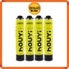 Foam xịt Houyi tạo hình bố cục, background hồ bán cạn - chai 900 gram - Màu xám đen