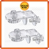 Kẹp mica TRÒN giữ lưới chắn chống cá nhảy cho bể cá cảnh thủy sinh - Bộ 2 chiếc
