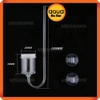 Cốc sủi CO2 - Đầu sủi CO2 thủy tinh trong suốt - Siêu mịn - 22 mm