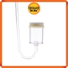 Cốc sủi CO2 - Đầu sủi CO2 thủy tinh trong suốt - Siêu mịn - 22 mm