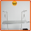 Kít treo đèn có thể thay đổi kích thước (bộ 2 chiếc), kẹp acrylic treo đèn hồ cá, bể thủy sinh