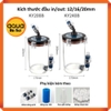 Lọc phụ MARINE  - Lọc phụ không máy bơm  làm sạch nước hồ cá cảnh thủy sinh - Vỏ trong suốt dễ theo dõi vệ sinh