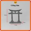 Mô hình cổng Torii kiểu Nhật - Tượng decor nội thất, trang trí hồ cá, thủy sinh, bán cạn, tiểu cảnh - 6.1*1.8*6.9 cm  (Nhỏ)