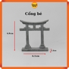 Mô hình cổng Torii kiểu Nhật - Tượng decor nội thất, trang trí hồ cá, thủy sinh, bán cạn, tiểu cảnh - 6.1*1.8*6.9 cm  (Nhỏ)
