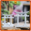 Mô hình cổng Torii kiểu Nhật - Tượng decor nội thất, trang trí hồ cá, thủy sinh, bán cạn, tiểu cảnh - 6.1*1.8*6.9 cm  (Nhỏ)