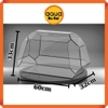 Bể kính đa giác terrarium, bình thủy tinh tiểu cảnh bán cạn - Viền silicon - Mẫu N-02 size S (38*19*21 cm)
