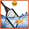Vợt cá tép lưới vuông - 3 chạc - Đen- Size S 9*9*36 cm