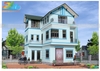 Phối màu sơn nhà phố 3 tầng mẫu 3