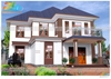 Phối sơn 3D nhà phố 2 tầng mẫu 12