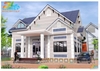 Phối màu sơn nhà 1 tầng mẫu 35