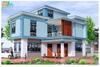 Mẫu phối sơn biệt thự nhà đẹp số 6