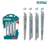 Bộ 10 lưỡi cưa kiếm cắt gỗ có đinh và kim loại TOTAL  TRSB1001