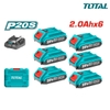 Bộ 6 pin và 1 sạc P20S Total - TFBCLI2062