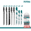 Bộ 15 lưỡi cưa lọng nhôm, gỗ và kim loại Total - TAC1501