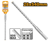 Mũi Khoan Bê Tông Đuôi Gài SDS Max 28 X 540mm INGCO DBH1242805