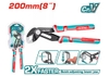 Kềm mỏ quạ mở nhanh 200mm Total THT380806