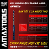 Mũi Khoan Đa Năng Lệch Tâm Amaxtools AK-HEX6 6mm, Độ Bền Cao